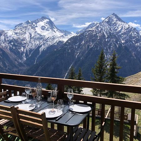 Appartement vue imprenable avec emplacement idéal Les Deux Alpes Exterior foto