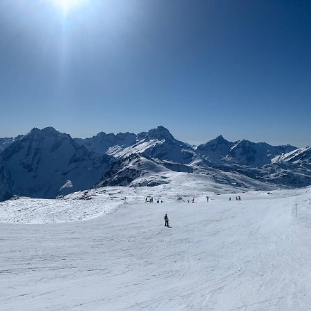 Appartement vue imprenable avec emplacement idéal Les Deux Alpes Exterior foto