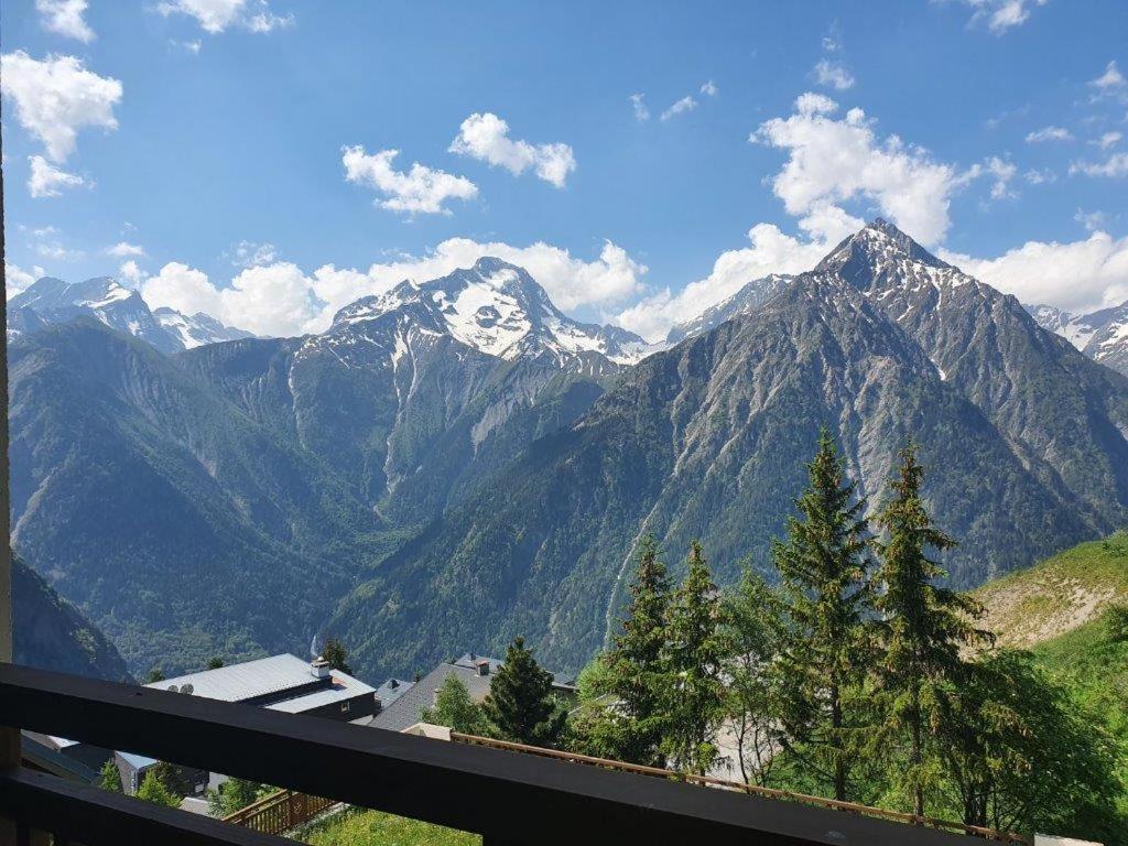 Appartement vue imprenable avec emplacement idéal Les Deux Alpes Exterior foto