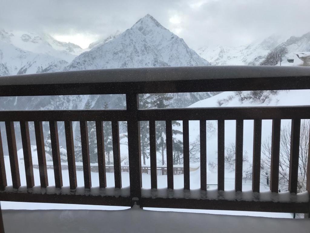 Appartement vue imprenable avec emplacement idéal Les Deux Alpes Exterior foto