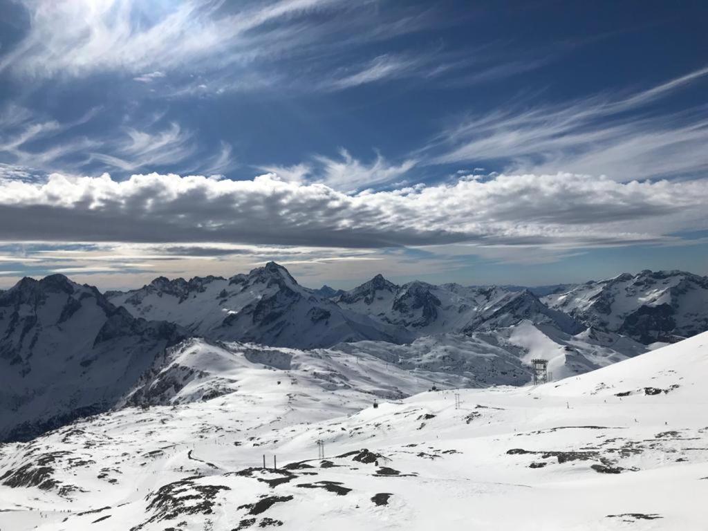 Appartement vue imprenable avec emplacement idéal Les Deux Alpes Exterior foto