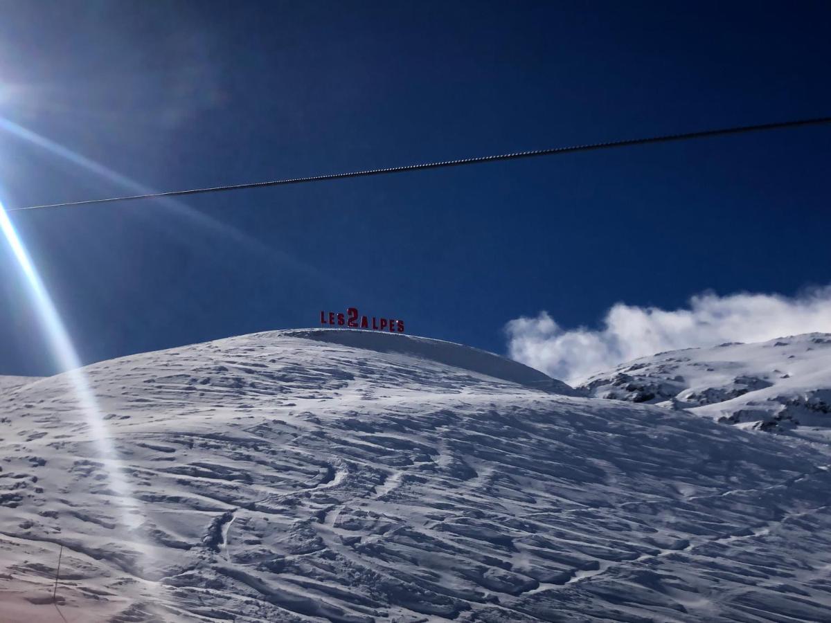 Appartement vue imprenable avec emplacement idéal Les Deux Alpes Exterior foto