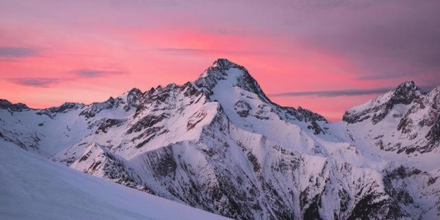 Appartement vue imprenable avec emplacement idéal Les Deux Alpes Exterior foto