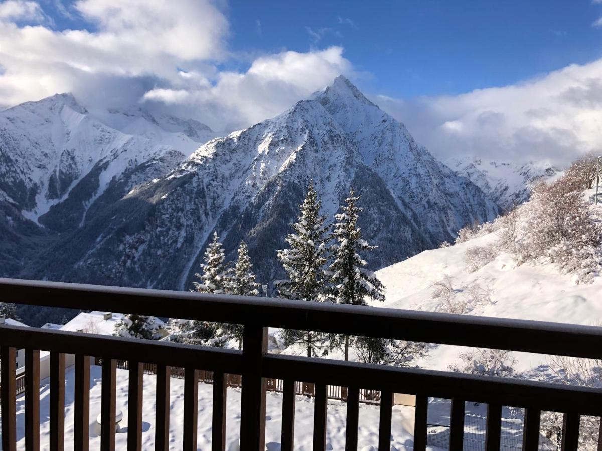 Appartement vue imprenable avec emplacement idéal Les Deux Alpes Exterior foto