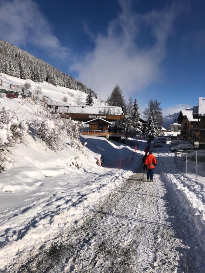 Appartement vue imprenable avec emplacement idéal Les Deux Alpes Exterior foto