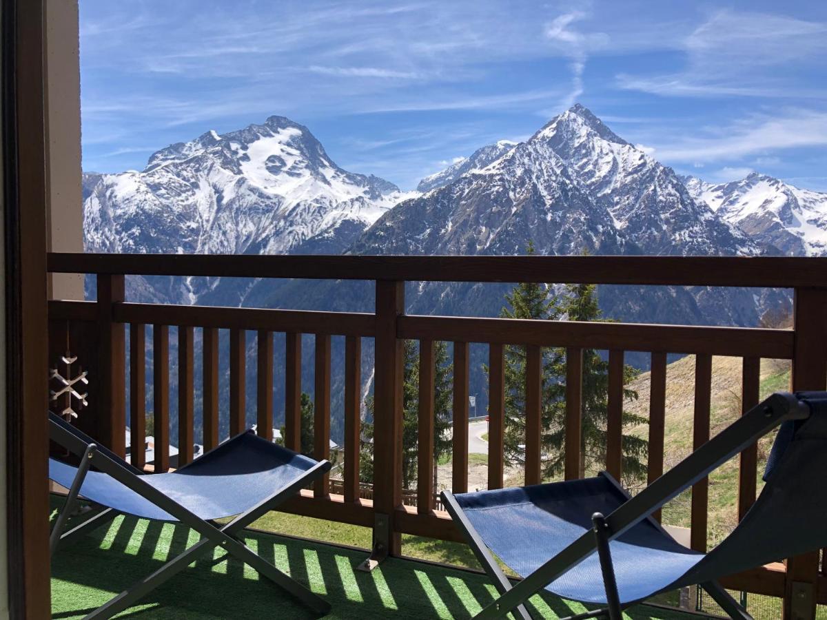 Appartement vue imprenable avec emplacement idéal Les Deux Alpes Exterior foto