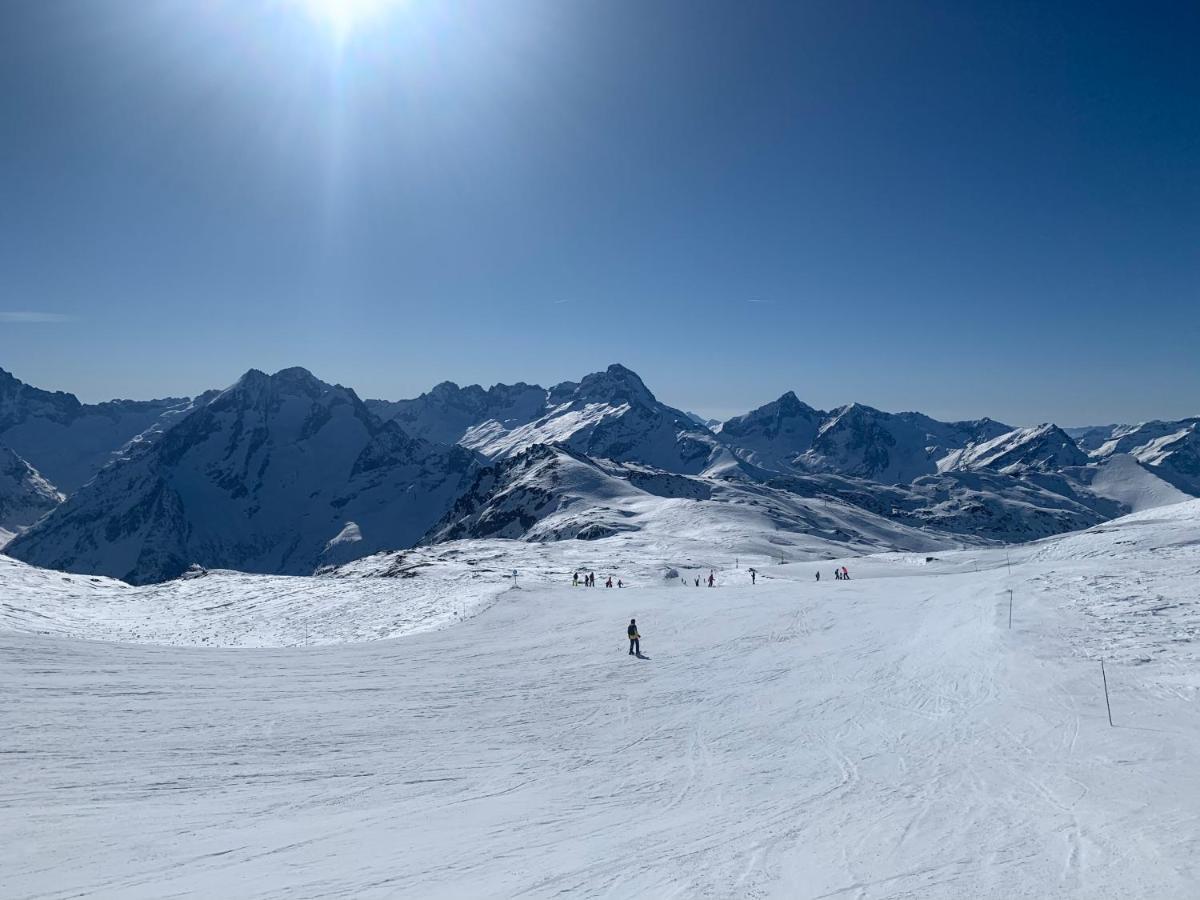 Appartement vue imprenable avec emplacement idéal Les Deux Alpes Exterior foto